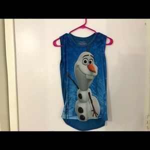 Olaf from frozen shirt
